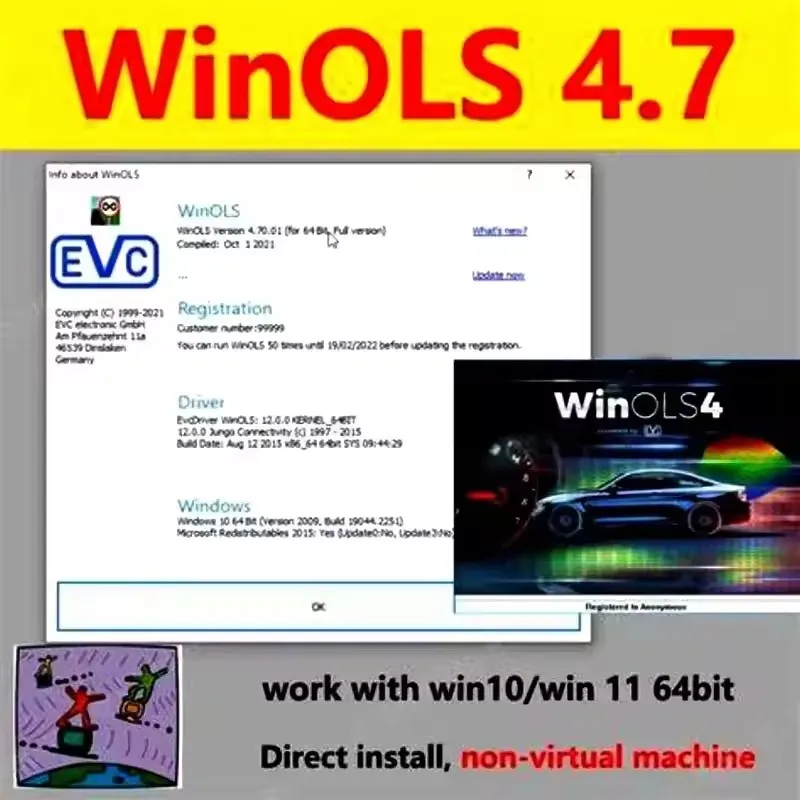 

Neueste winols 4,7 93gb winols damos big pack (neu) 1,61 1,2 5,3 ecm titan mit immo service tool v2.0 free er