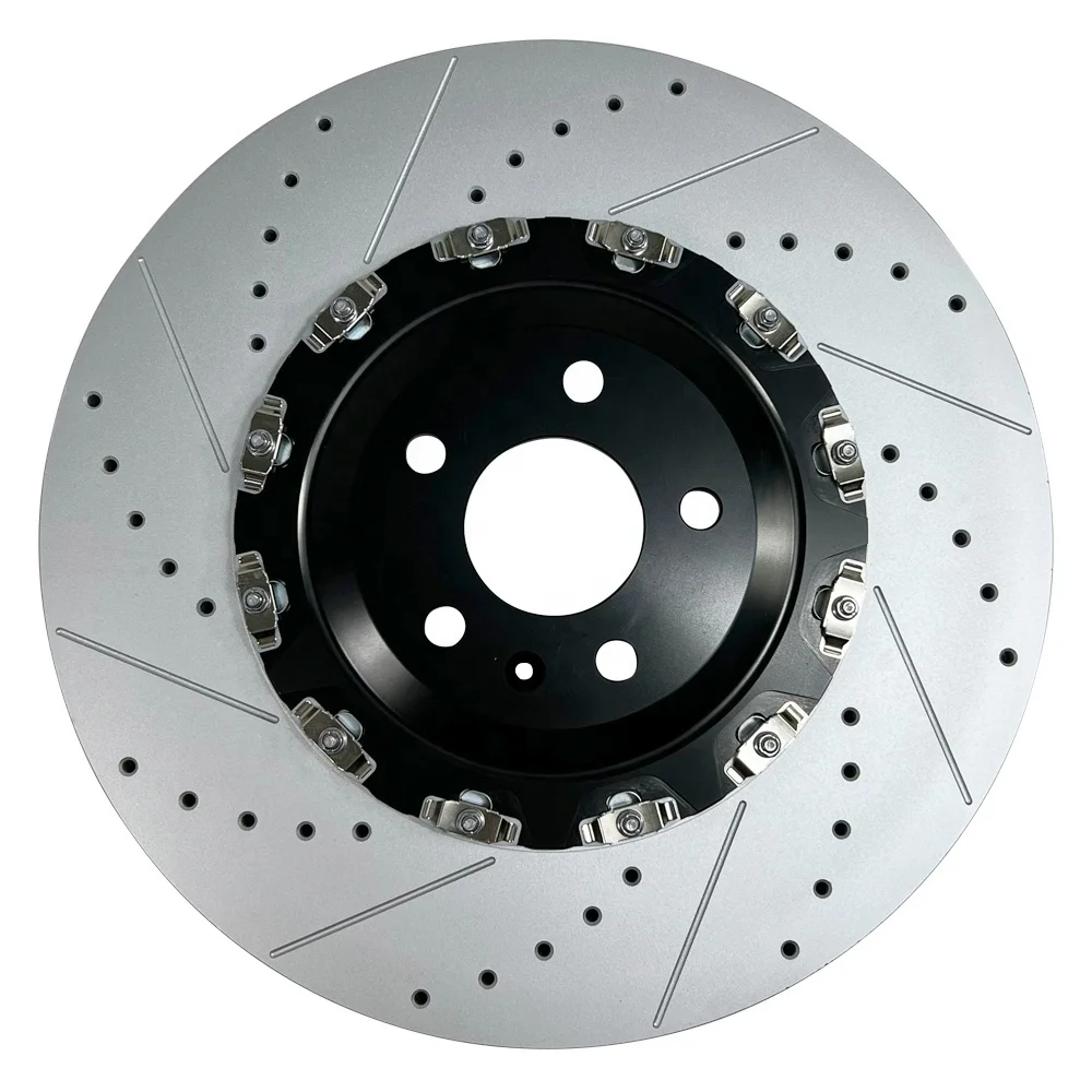 

Professional Manufacturer 390MM Brake Rotor Coating Drilled Slotted Brake Disc For Audi A6 A7 Rs6 Rs7 4G0615301AH 4G0615301E