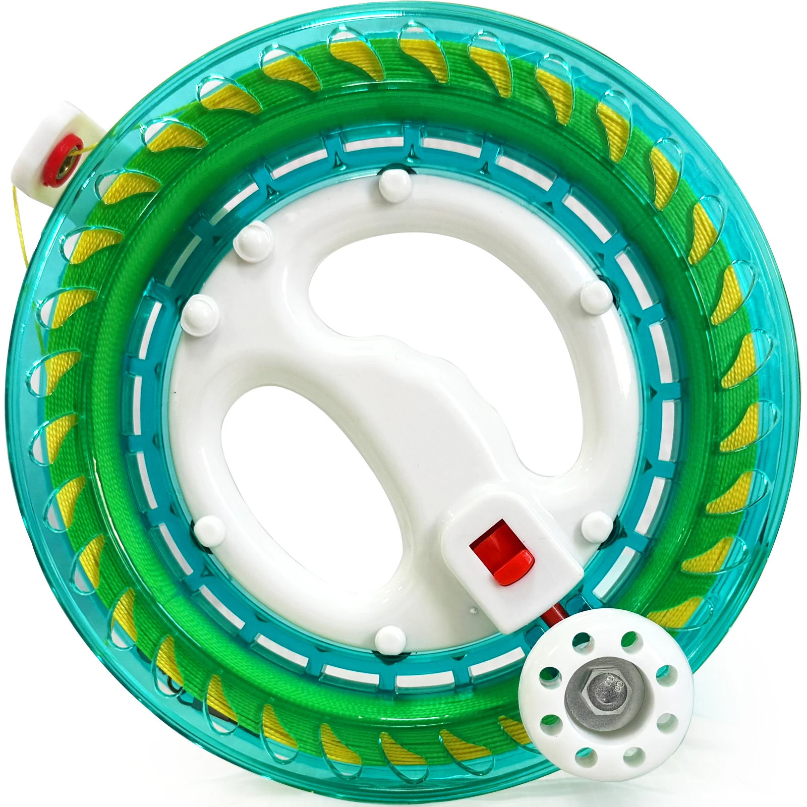 New Toys 20cm Blue/Green ABS Kite Reel / Wheel With 300m Line For Eagle / Delta / Software Various Kites Flying Tools To Adults