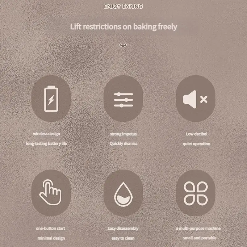 Espumador leche portátil para café, mezclador bebidas recargable, eléctrico ajustable