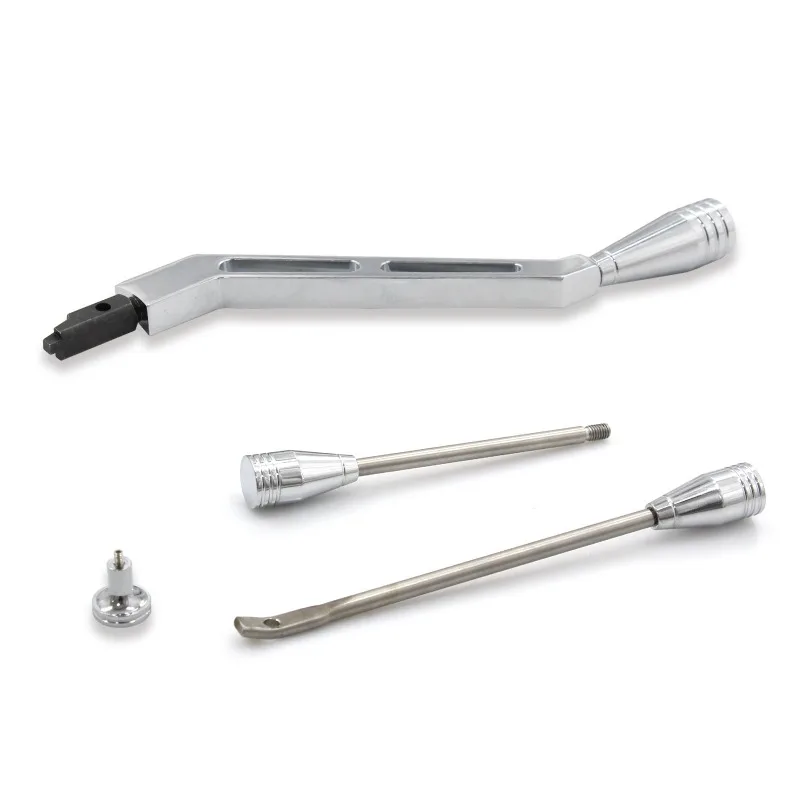 Universal Column Shifter Tilt Kit Durable Turn Signal Hazard Control Lever Set Auto Steering Column Replacement Accessories