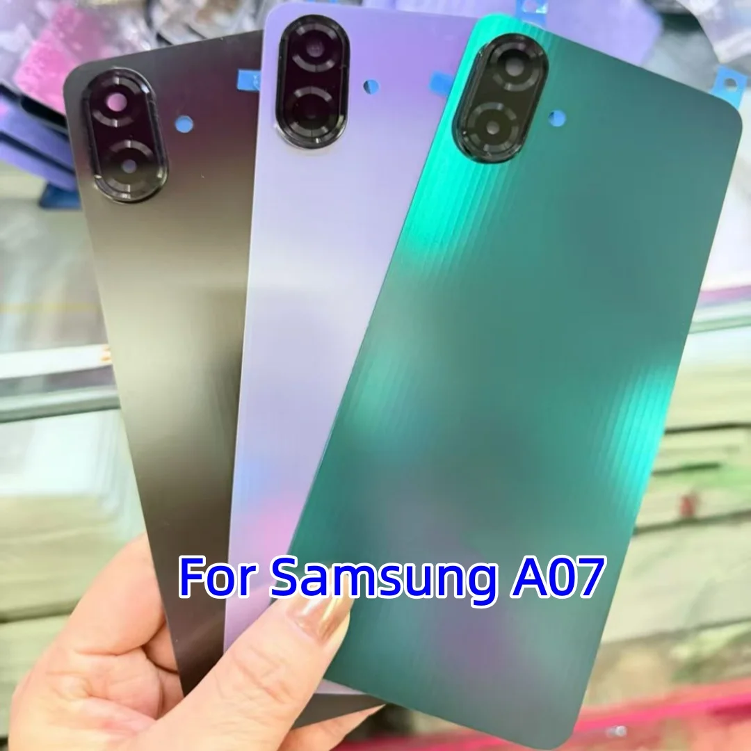 

Back cover case for Samsung Galaxy A07 SM-A075 SM-A075F A075M A075DS battery cover Housing Cover Repair Parts Battery Cover Door