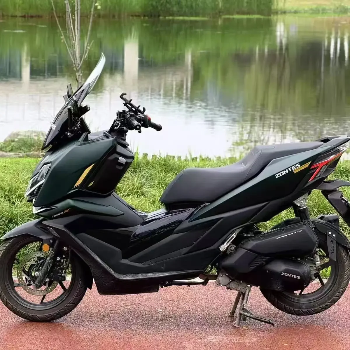 【Precise Fit】FOR ZONTES 125X Electric lift windshield, Forza style windshield modification, motorcycle modification parts