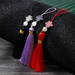 14 cm Chinese Knot Tassel Tassel Phone Case Pendant Chinese Style Element Accessories Clothing Bag Home Decoration