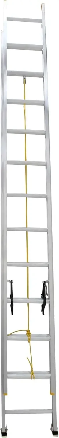 Ladder 24-foot Aluminium Extension Ladder, 250-Pound Load Capacity, Type I, AE3224