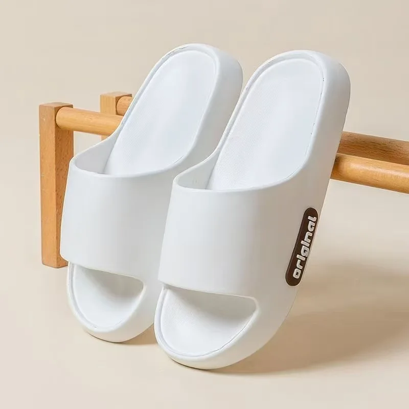 شباشب رجالية إيفا الوجه يتخبط الصيف المرأة مريح دش الصنادل داخلي في الهواء الطلق للجنسين الحد الأدنى بلون زوجين الأحذية