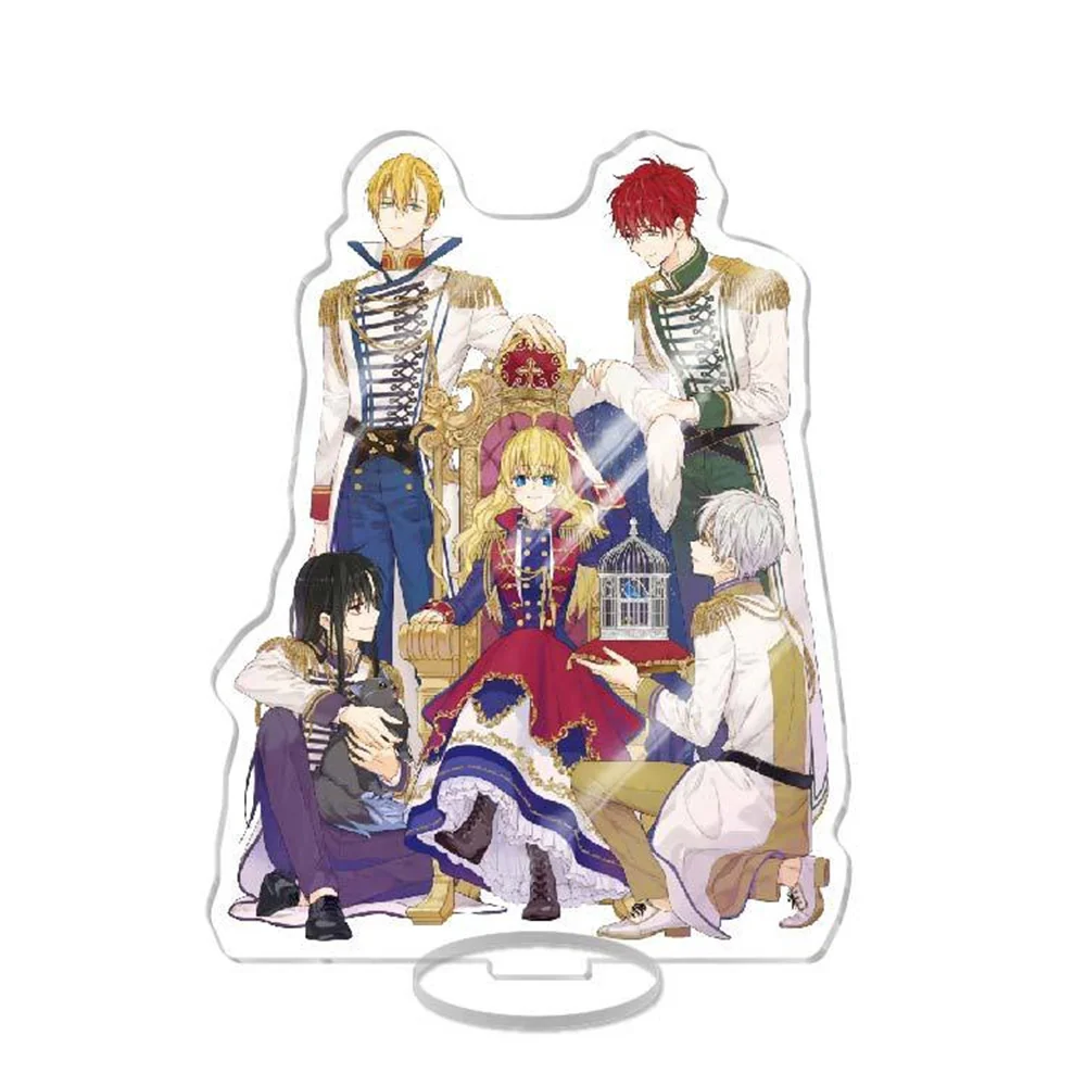 Anime Who Made Me A Princess Acrylic Figure Stand Model Toys Old Xian Hetian Jian Yi Character Desk Decoration 15CM key chain