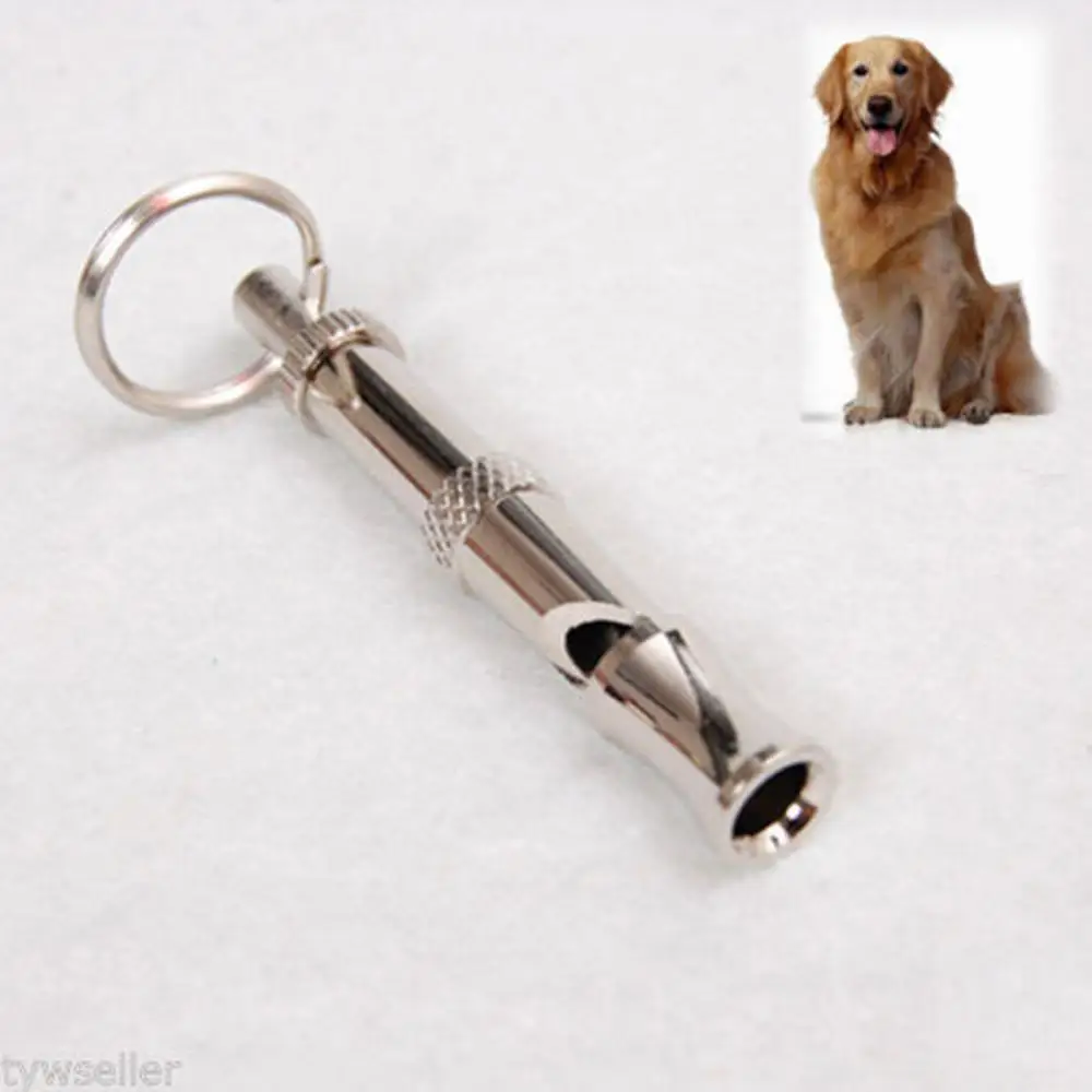 Dog Whistle To Stop Barking Device Dog Copper Silent Ultrasonic Training Flute Stop Barking For Sound Trainer Tool Pet Supplies