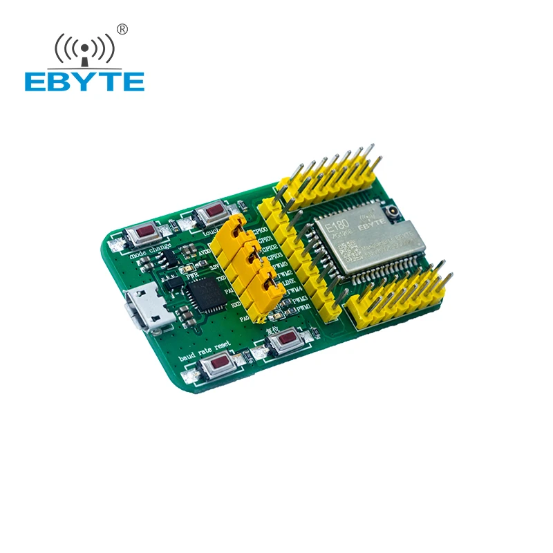 EFR32 ZigBee 3.0 2.4GHz Wireless Date Transceiver Receiver USB Test Board Kit for Smart Home EBYTE E180-ZG120B-TB