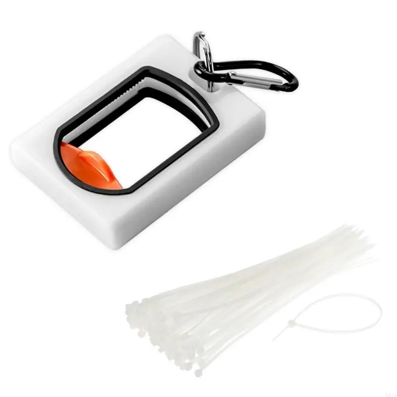 581E Cable Tie Holders for Improves Organization Cable Ties Storage Heavy Duty Cable Tie Organizes Nylon Cable Tie Holder