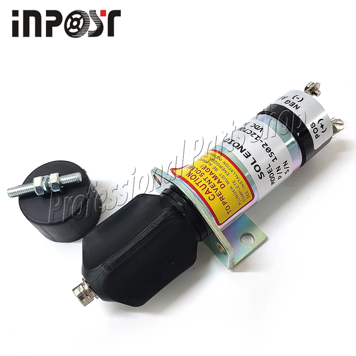 

New 1502-12C7U1B1S1A 12V 1500-2085 Stop Solenoid For Cummins 3 Terminals