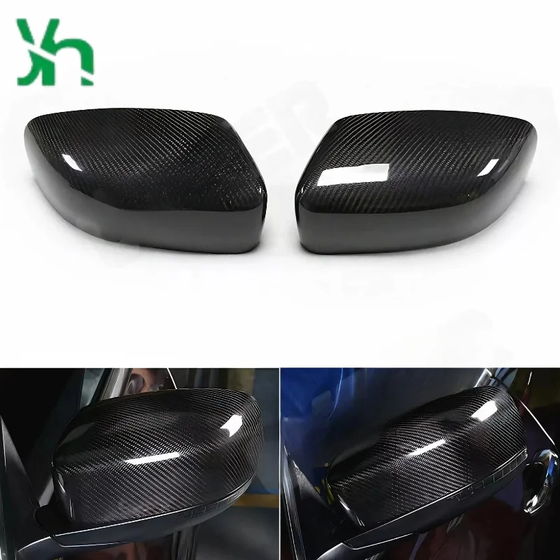 Pour Maserati Quattroporte (2013-2016) couvercle de rétroviseur latéral en Fiber de carbone accessoire extérieur rétroviseur