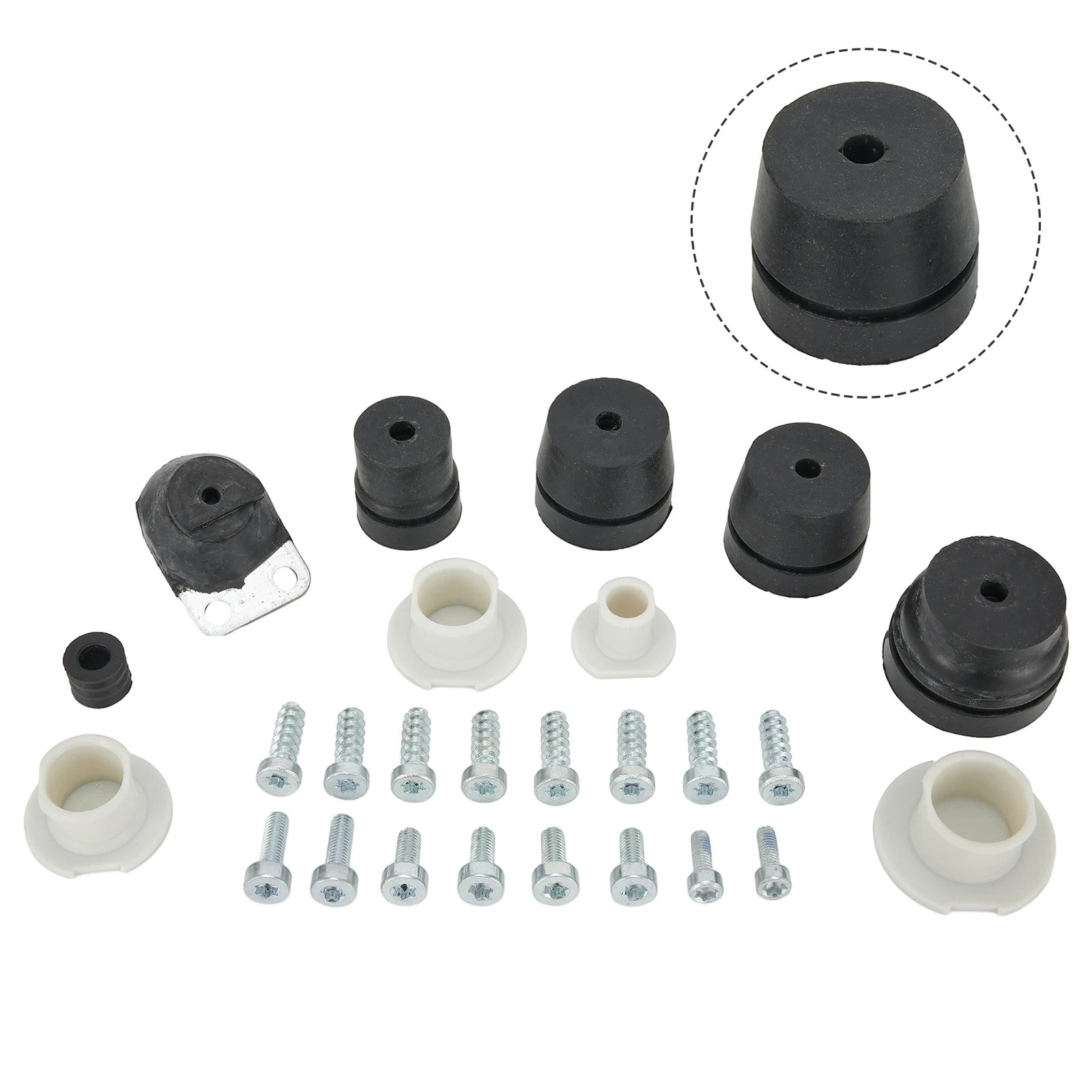 Full Annular Buffer Replacement Set for Chainsaw Compatibility Designed for Models like For 064 066 and More with AV Mounts