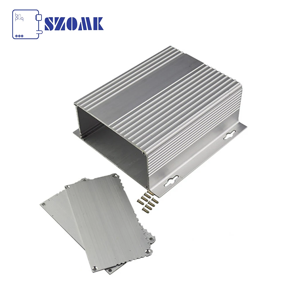 1Piece SZOMK aluminum box diy china market of electronic 61*147*155mm industrial aluminum housing case