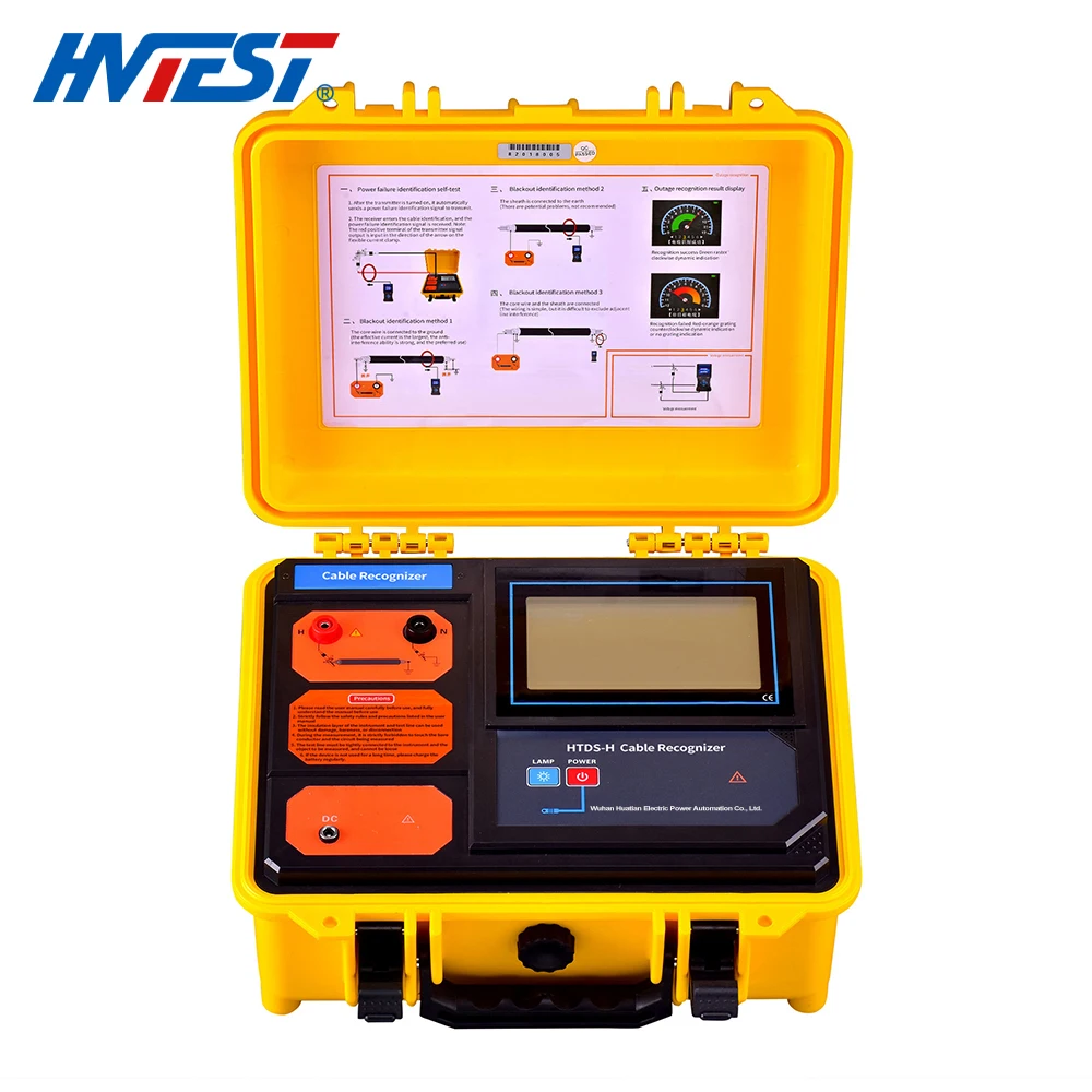 B UHV-520 Portable TDR High Voltage Underground Cable Fault Location System Cable Indentifier Wire Locator