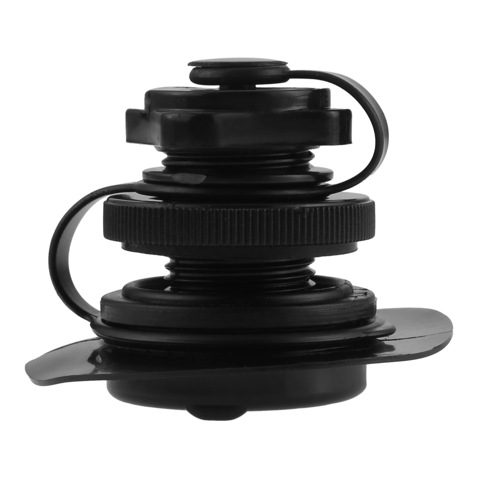 

1pc Black 22mm Air Valve PCV+TPU For Inflatable Pool Boats Kayak Rafting Rubber Dinghy Airbed Air Plug Boats Anti-leak Inflation