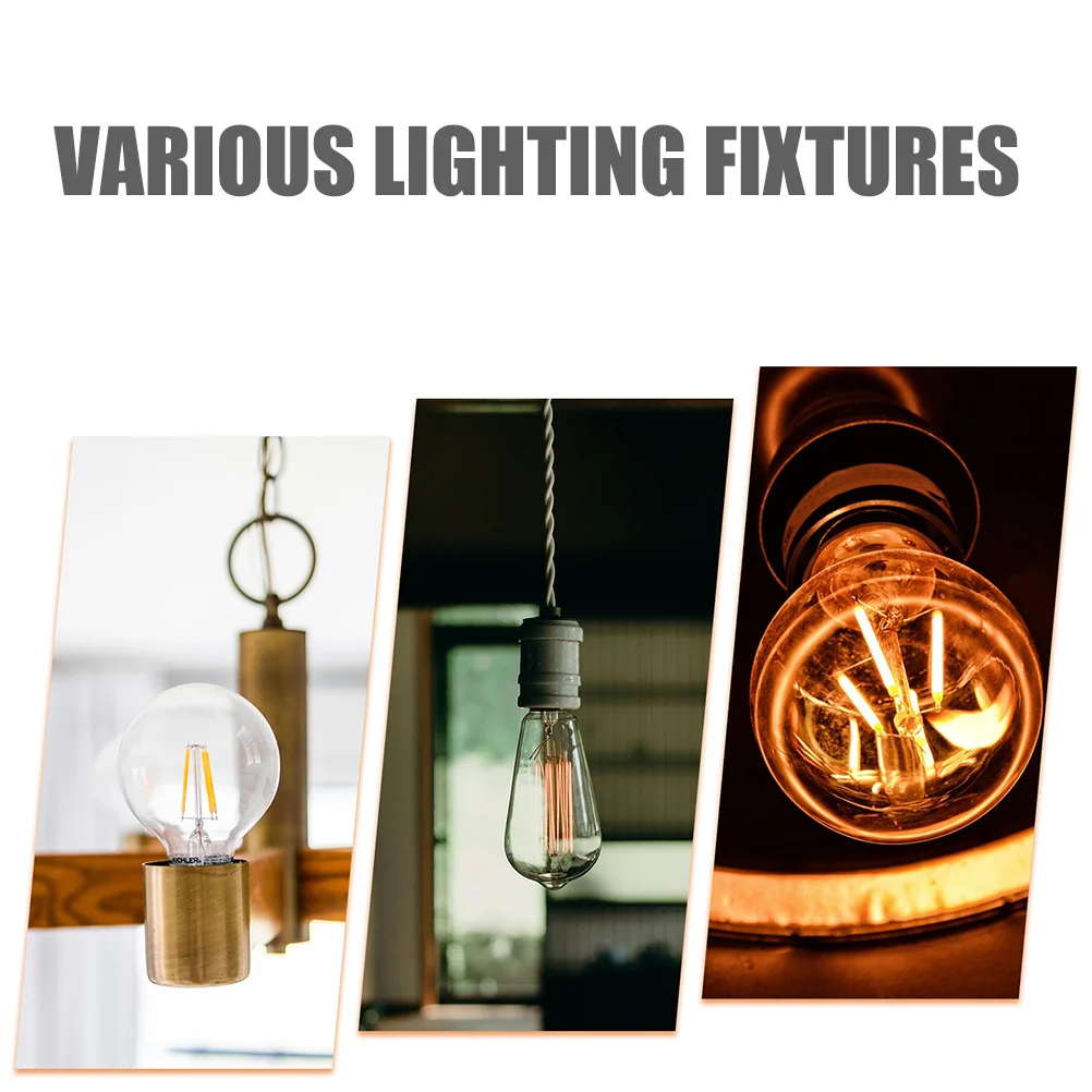 24 قطعة خيوط الصلب Led رقاقة 38 مللي متر الدافئة الأبيض لمبة الخرز استبدال اديسون اكسسوارات ل أجزاء مصباح الإضاءة الداخلية في الهواء الطلق #4