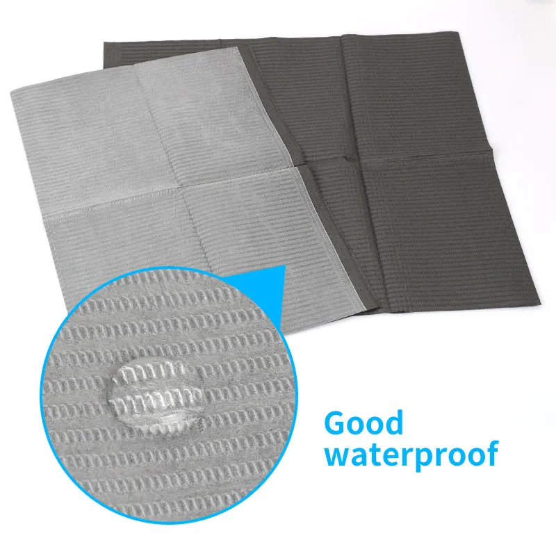 Free Shiping Tattoo Clean Pad Waterproof Disposable Cleaning Wipes TableCloth Cover Patient Dental Napkins Tattoo Bib Accessory