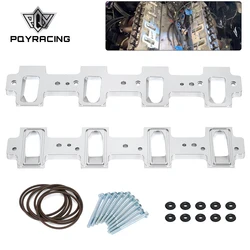 For LS Cathedral Port Cylinder Head to LS3 LSA ZL1 CTS-V Intake Manifold Adapter LS Engine Intake Manifold Adapter 551316