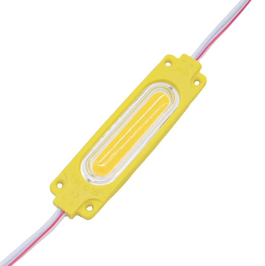 

COB LED Module String Light with Lens DC12V 6LED Waterproof for Outdoor Advertising Sign Shop Banner LED Module Strip Lamp