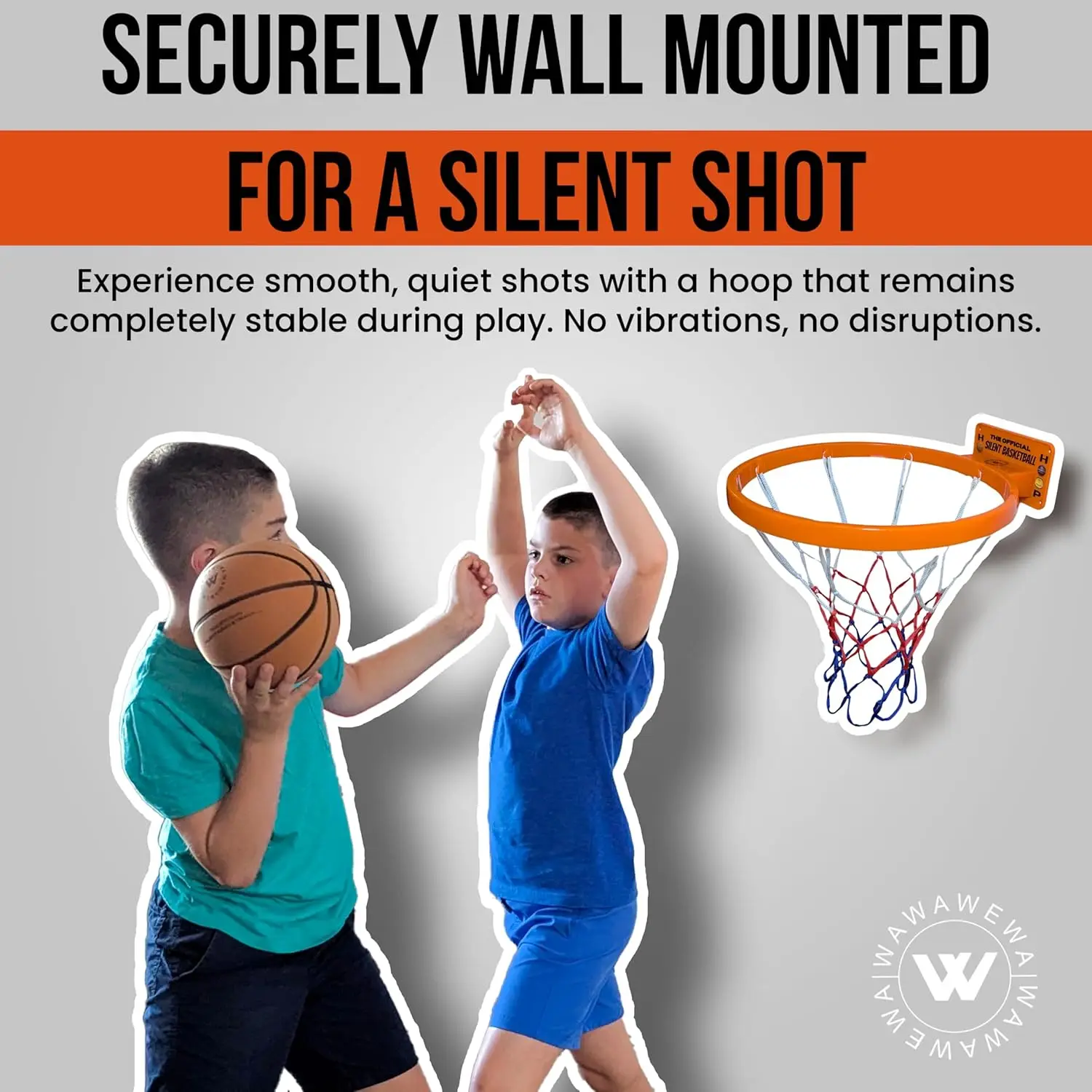 

Silent Indoor Training Basketball, Foam Material, Noiseless Bounce, Ideal for Kids' Home Practice
