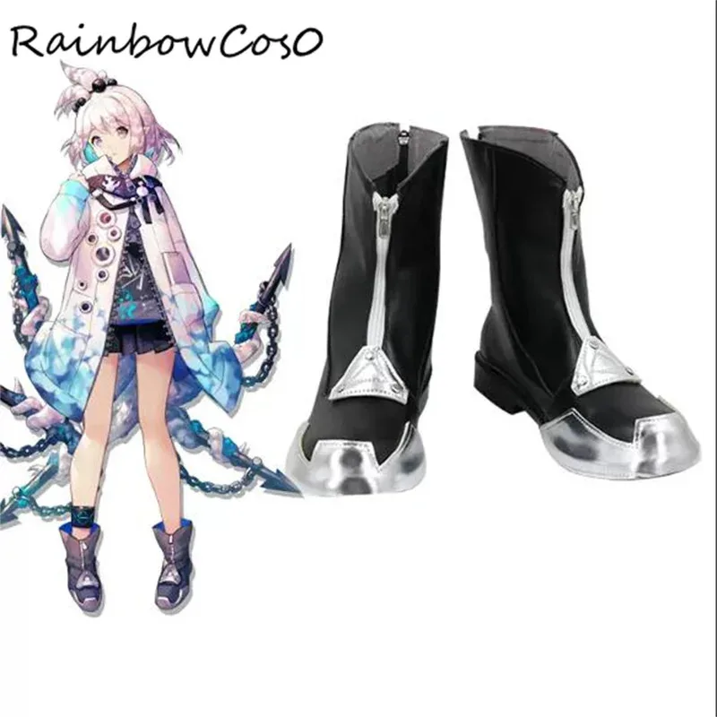 

Kirara Arknights Обувь для косплея Сапоги Игра Аниме Вечеринка Хэллоуин Рождество RainbowCos0 W4003