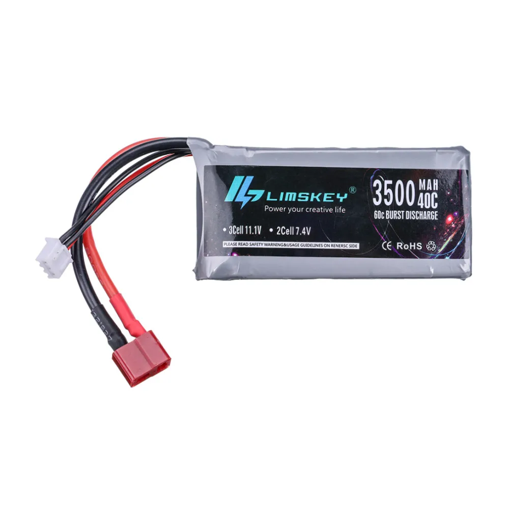 2S 7.4V 3500mah 40C lipo batteria per Feiyue 03 Q39 Wltoys 12428 12423 1:12 RC auto barca batteria pezzi di ricambio