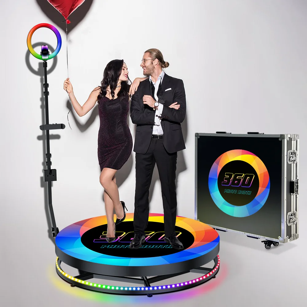 

Spin Camera 360 Photo Booth Machine for Parties 100 115cm 360 Degree Slow Motion Photo Booth