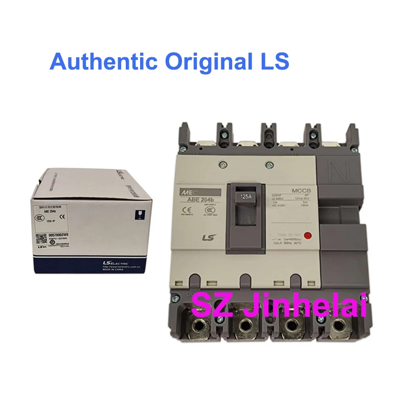 New Original LS Equipment protection low-voltage Molded Case Circuit Breaker ABS204b ABE204b 4P 100A 125A 150A 175A 200A 225A