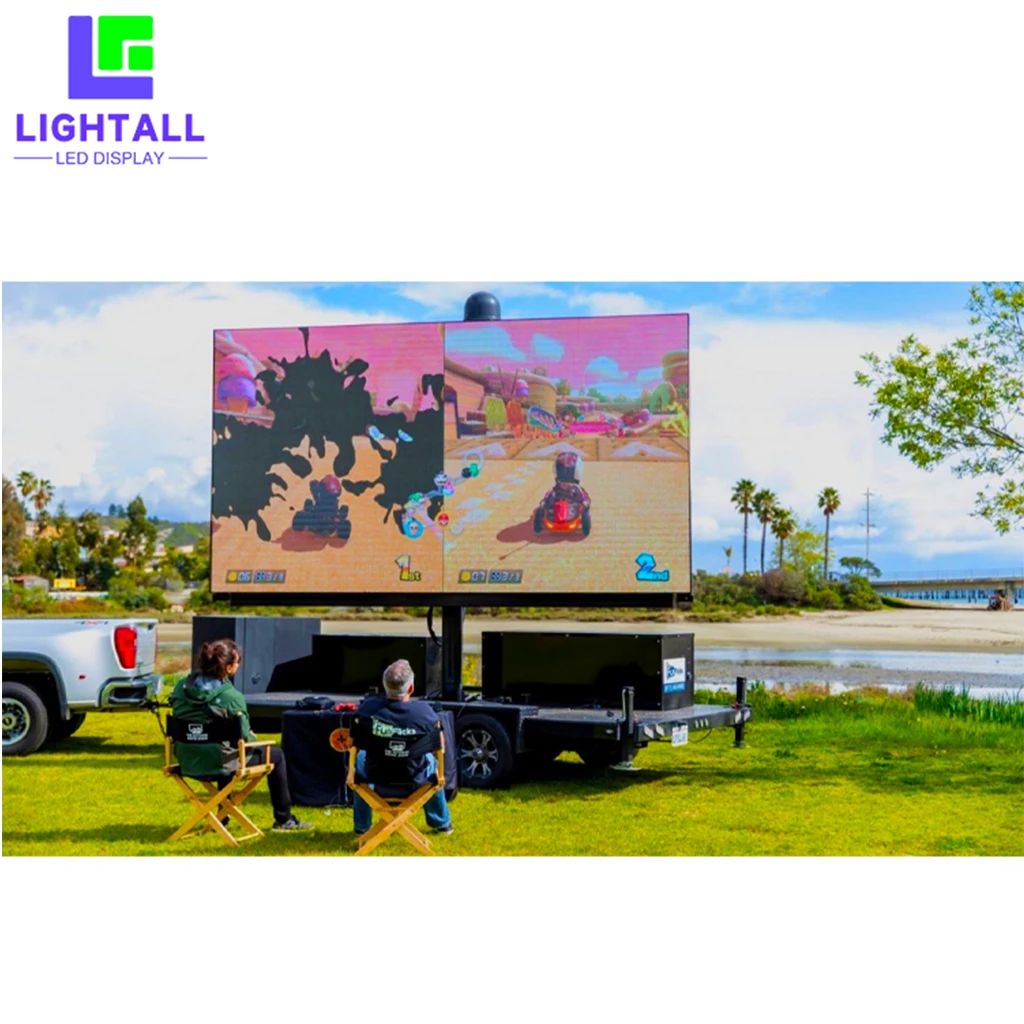 P4.81 Indoor Outdoor Rental LED Display Screen 500x1000mm HD 4K For Conference And Digital Signage