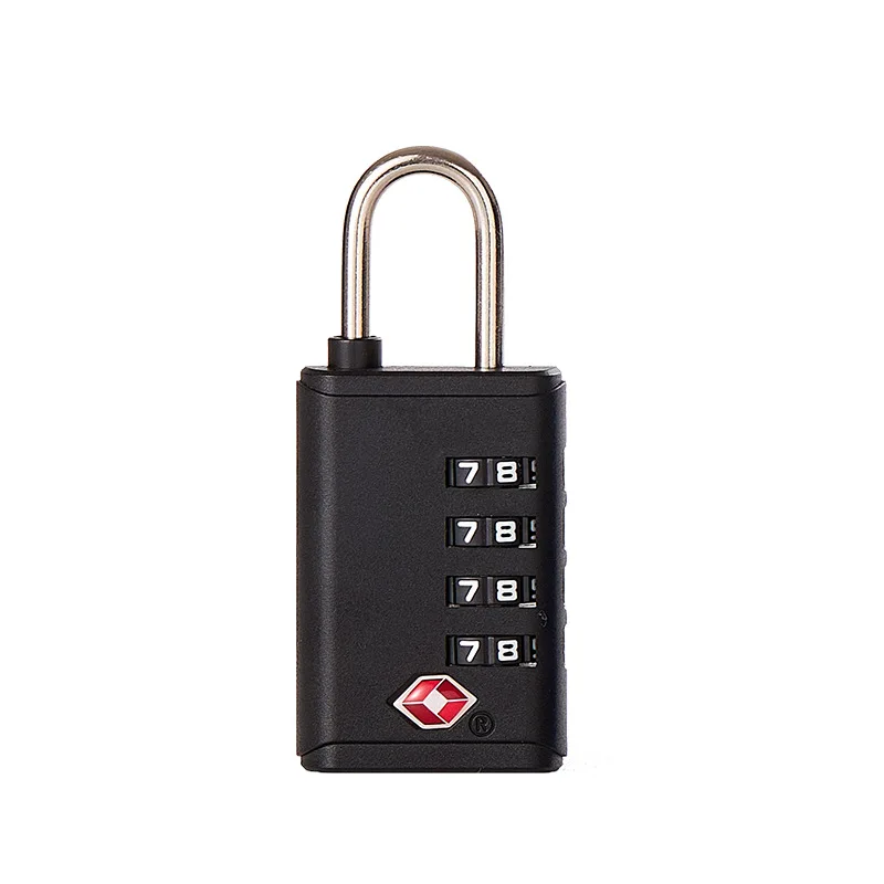 4 Digit Anti-Theft Combination Luggage Lock Portable Travel Suitcase Code Lock Safe Travel Bag Security Padlock