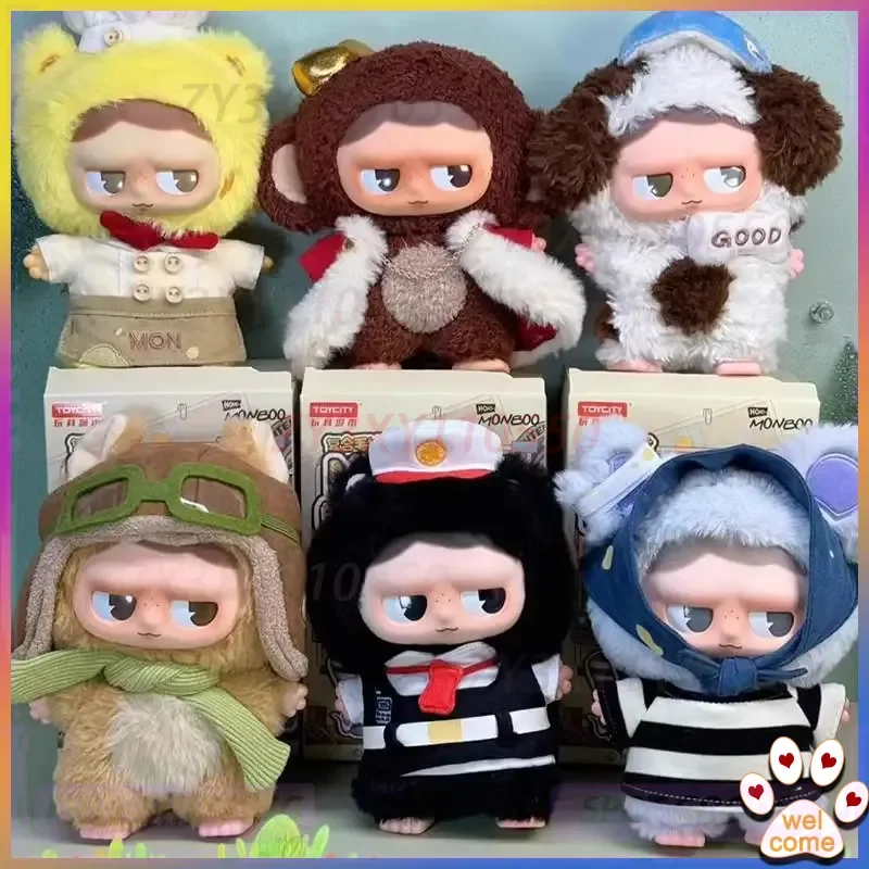 

Новая горячая подлинная плюшевая игрушка Monboo City слепая коробка Forest Town Модный подарок Коллекционные мягкие игрушки для детей и взрослых