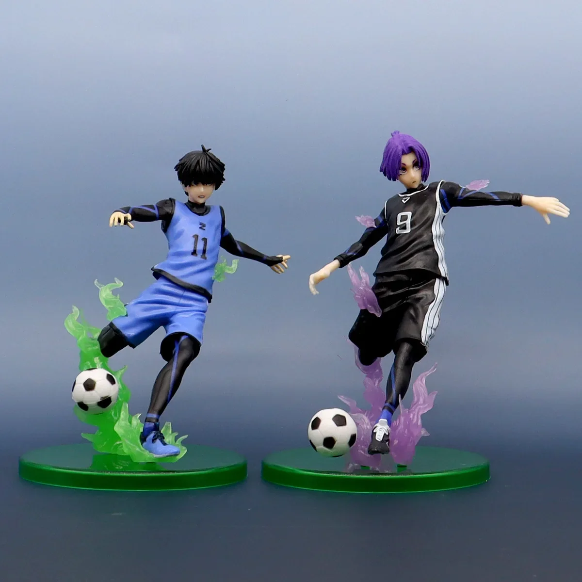 15 cm exquisites blaues Schloss: Episode Nagi Anime-Statuenmodell. PVC-Material. Desktop-Dekoration. Sammlung handgefertigtes Modell. Spielzeuggeschenke