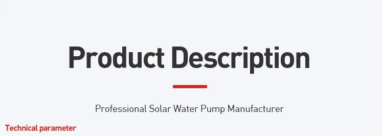 Tragbare DC 48V 60V 72V 96V Solar-Abwasserpumpe, 2'' 3'' 4'' Solarbetriebene Tauchpumpe für Schmutzwasser – Detail 6