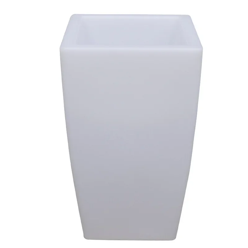 Plastic planter rechargeable sunscreen corrosion resistant antioxidant potted plant container European and American vase