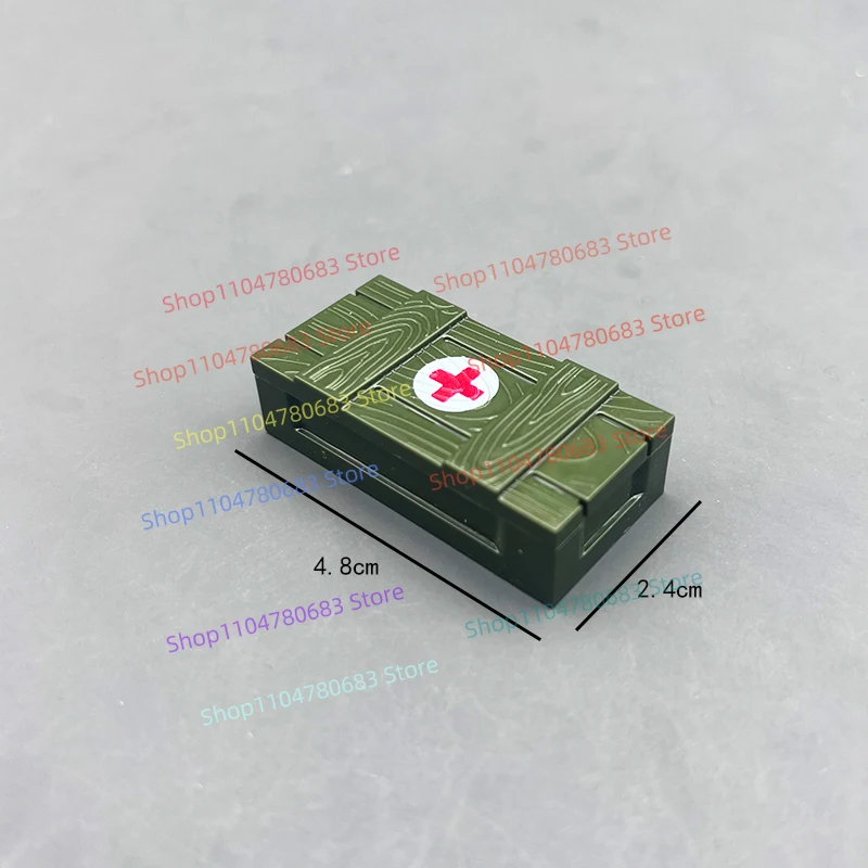 MOC 빌딩 블록 미니 피규어 의료 병 에너지 병 응급 처치 키트 조립 모델 장식 장난감 선물 Collectible