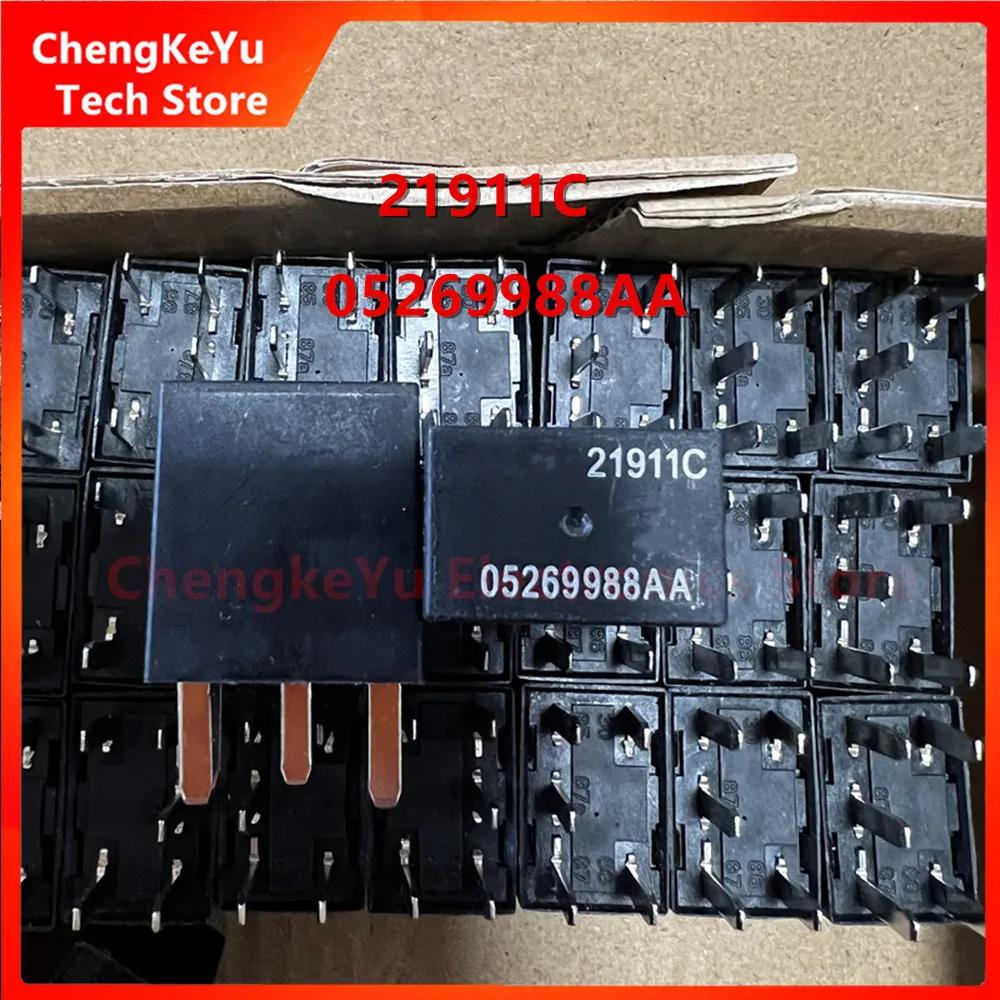 2-10 Uds. NUEVOS relés automotrices Omron 21911C 12V - uno abierto y uno cerrado 5PIN DC12V 05269988AA