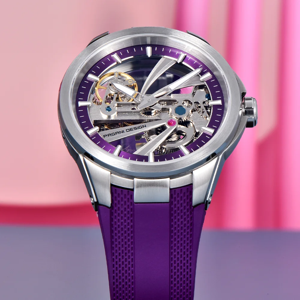 Skeleton Automatic Watch Luxury Tourbillon - PAGANI DESIGN 2026 42MM Holle Rug