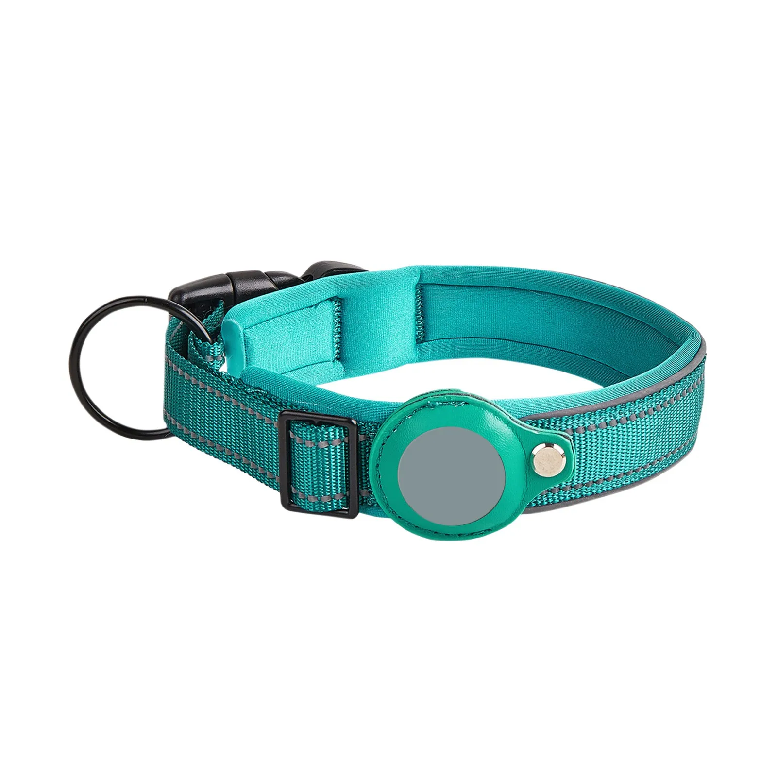 Reflective Dog Positioning Collar GPS Medium And Large Dog Non-strangle Neck Ring Pet Tracking Anti-lost Collar Traction Rope