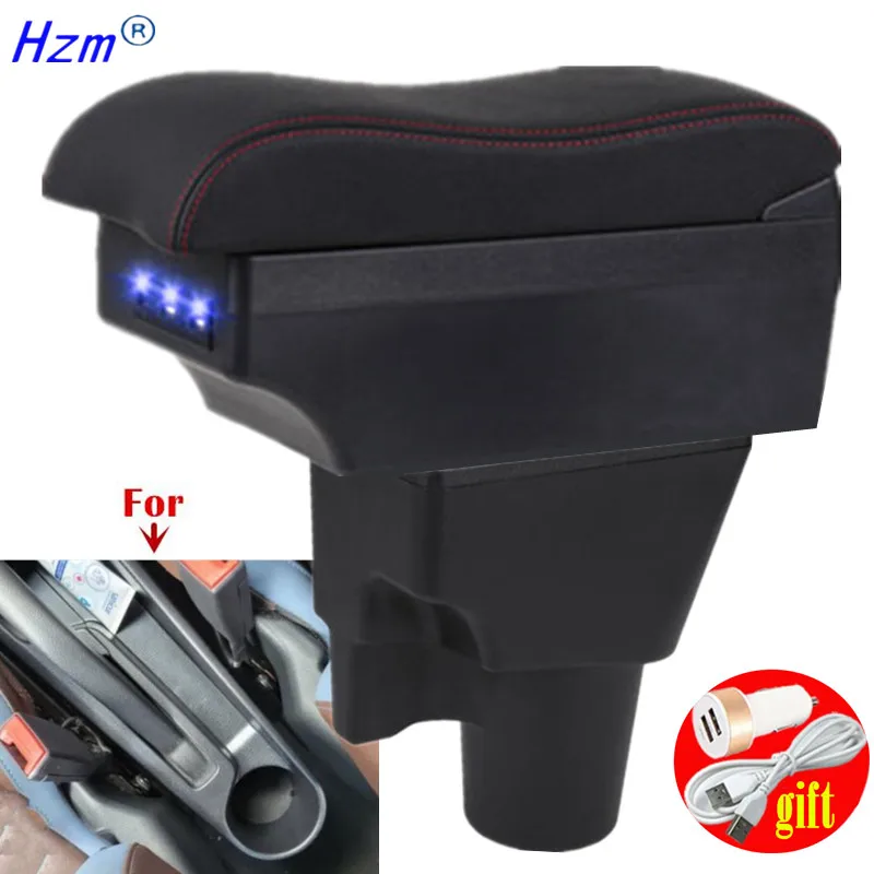 For Kia Picanto Armrest Box For Kia Picanto 3X-Line Car Armrest Storage box Interior Dedicated Retrofit parts Car Accessories