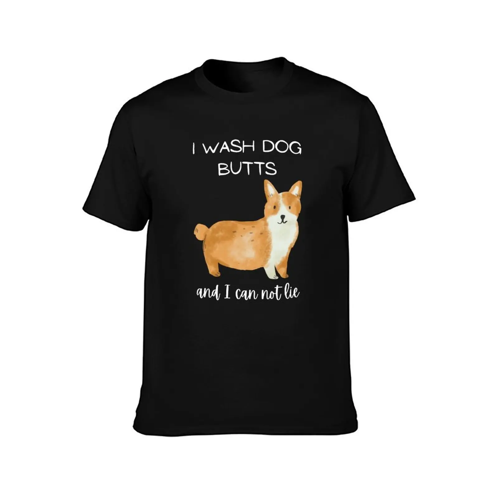 I wash Dog Butts and I cannot Lie / Dog Groomer Design T-Shirt Halloween Casual T-Shirt