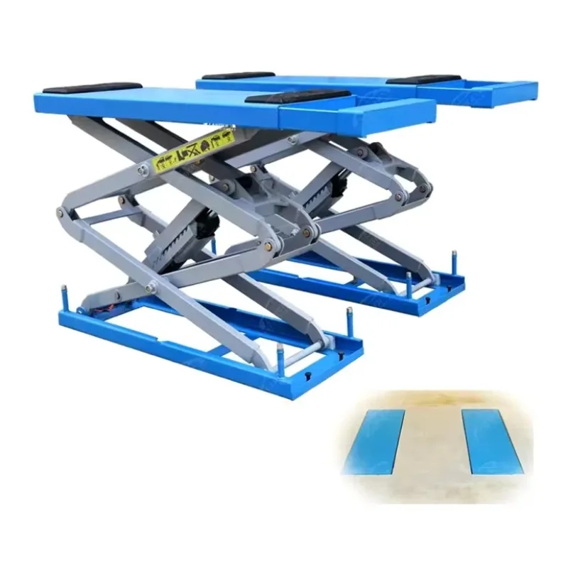 3500kg/4000kg Scissor Lift Hydraulic System Car Lifting Platform Underground Car Lifts Manufactured Product
