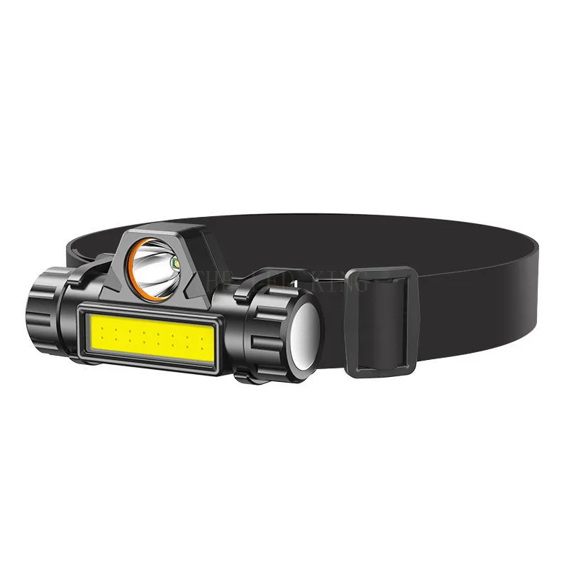 XP-G Q5 Headlamp Head Lamp Headlight Waterproof 2500lm Cob Led Built In Usb Rechargeable 14450 Battery Working Light 5w