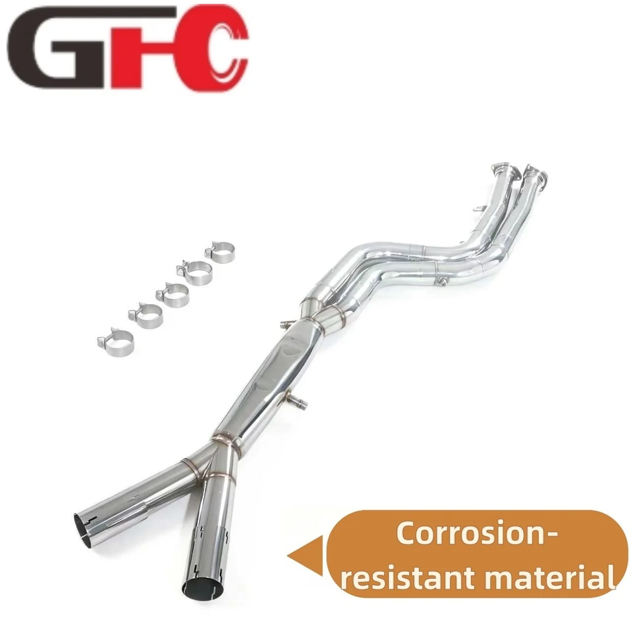 Suitable for BMW X3M X4M F97 F98 3.0T Exhaust mid-pipe straight-through