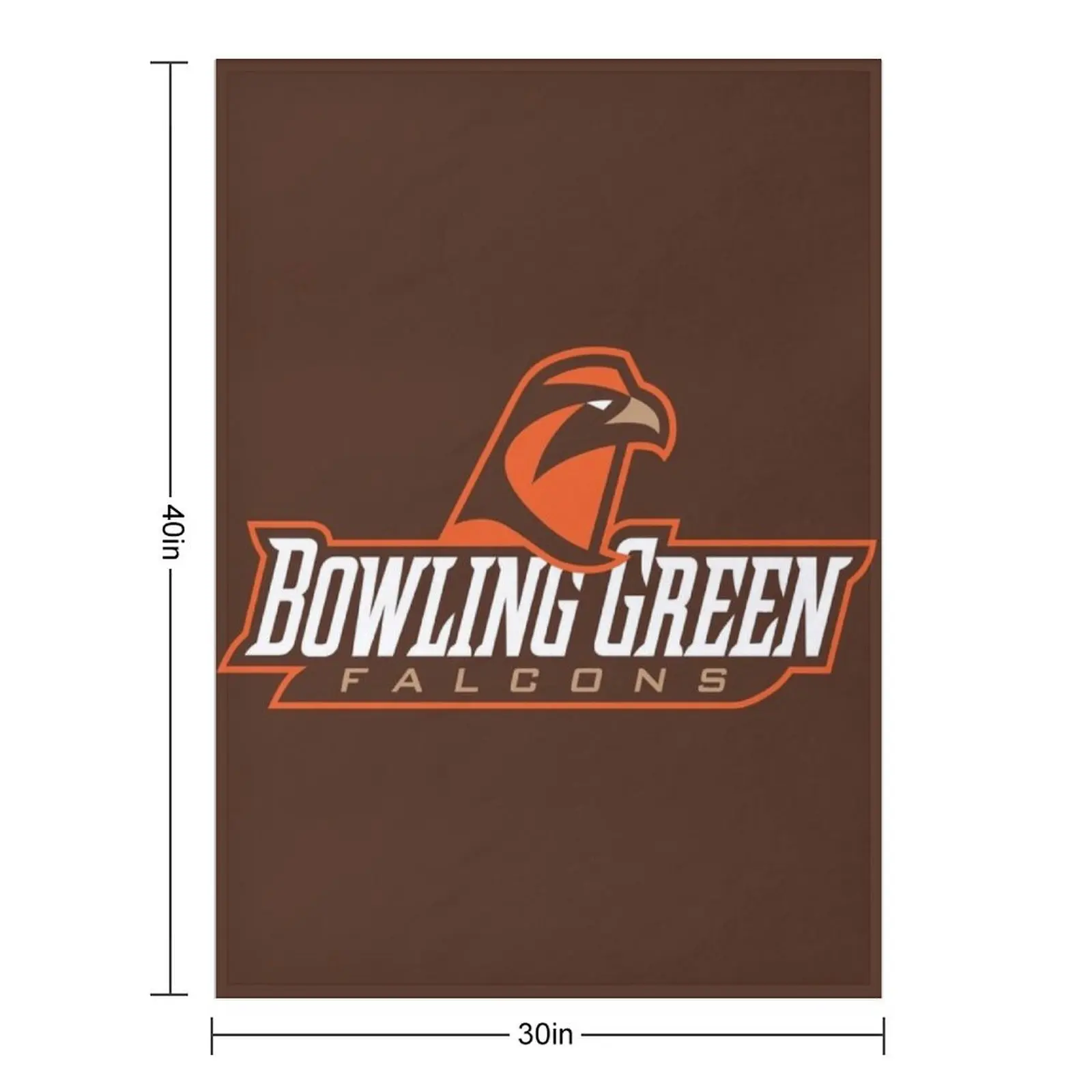 Bowling Green State University Throw Blanket anime Plaid Luxury Brand Large Blankets