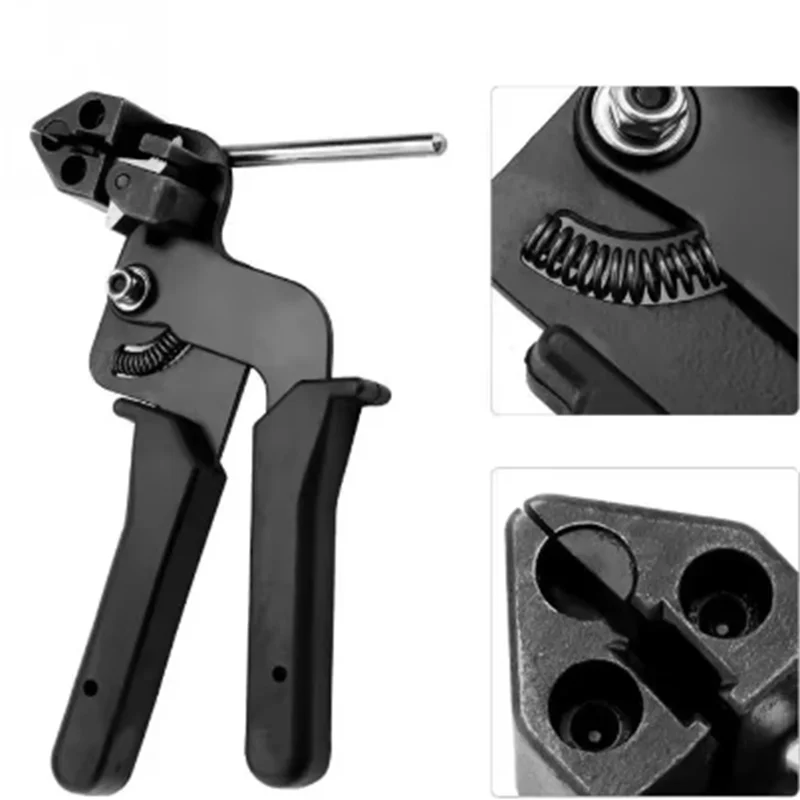 Automatic Zip Tensioning Tool Fastening Strap Cutting Tool Cable Ties Plier Steel Cable Ties Plier Hand Fastening Cutting Tools