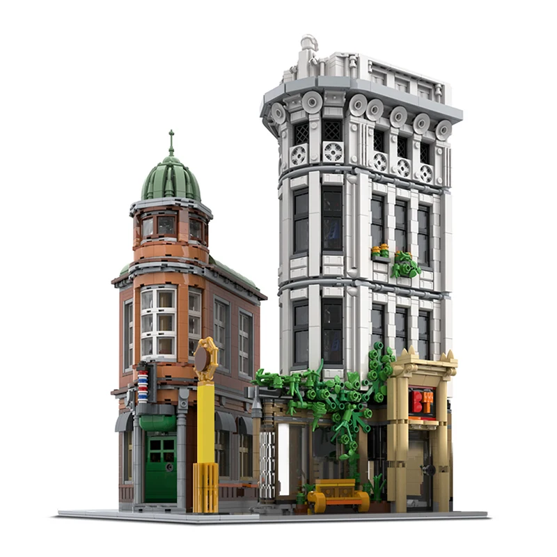 

4094 шт., Детский конструктор MOC Flatiron