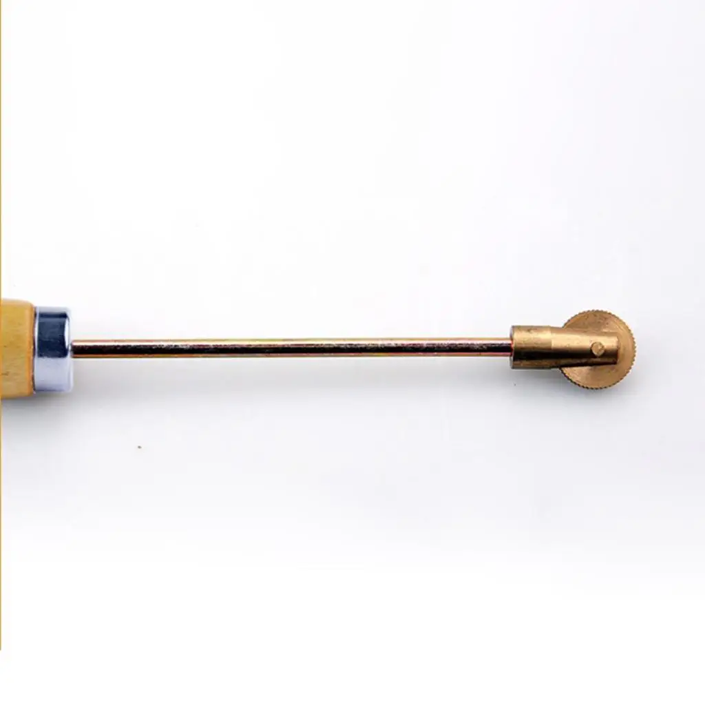 Spur Wire Wheel Bee Embedder Brass Wooden Frame Tool for Wax Foundation Beekeeper Material Kit