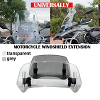 Para Honda NC750X NC750S NC700X X-ADV 750 Integra750 CTX700 NSS750 extensión de parabrisas de motocicleta Deflector de alerón ajustable