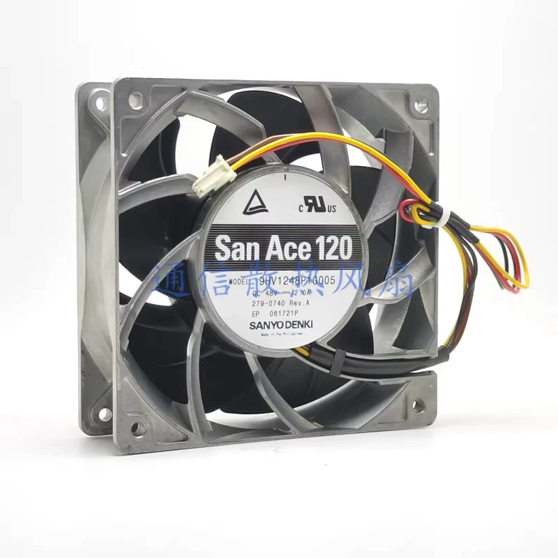 

HTS For Sanyo 9HV1248P1G005 DC 48V 2.0A 4-wire aluminum frame cooling fan 1PCS